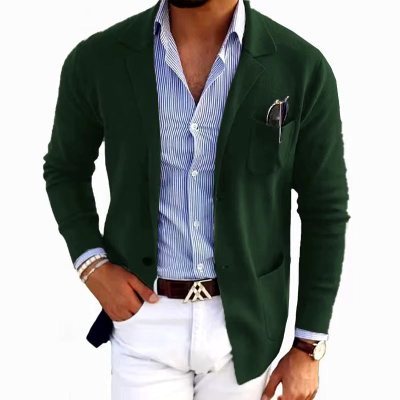 Blazer Regular Fit in Maglia